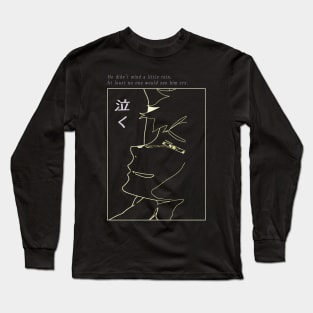 Kanojo, Okarishimasu ''CRYING FOR RAIN'' V3 Long Sleeve T-Shirt